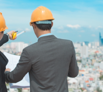Two Engineering master discuss on design