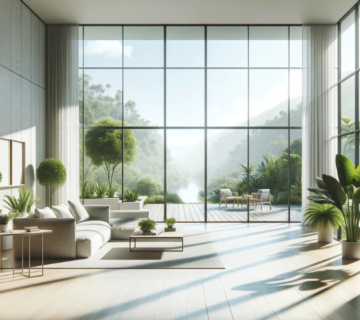 made a building design to natural light easily come