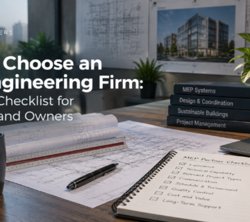 How to Choose an MEP Engineering Firm: Complete Checklist for Architects and Owners