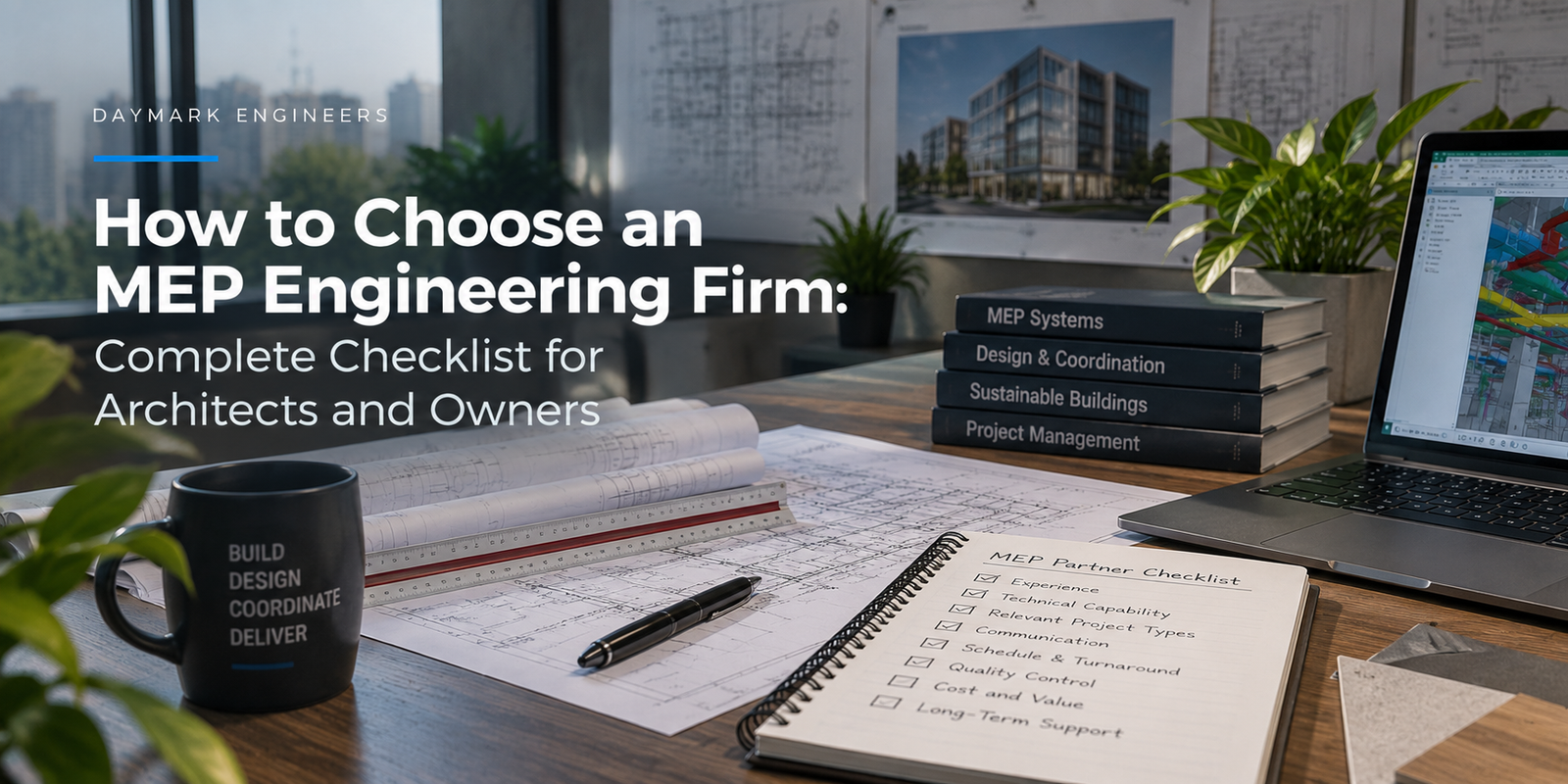 How to Choose an MEP Engineering Firm: Complete Checklist for Architects and Owners